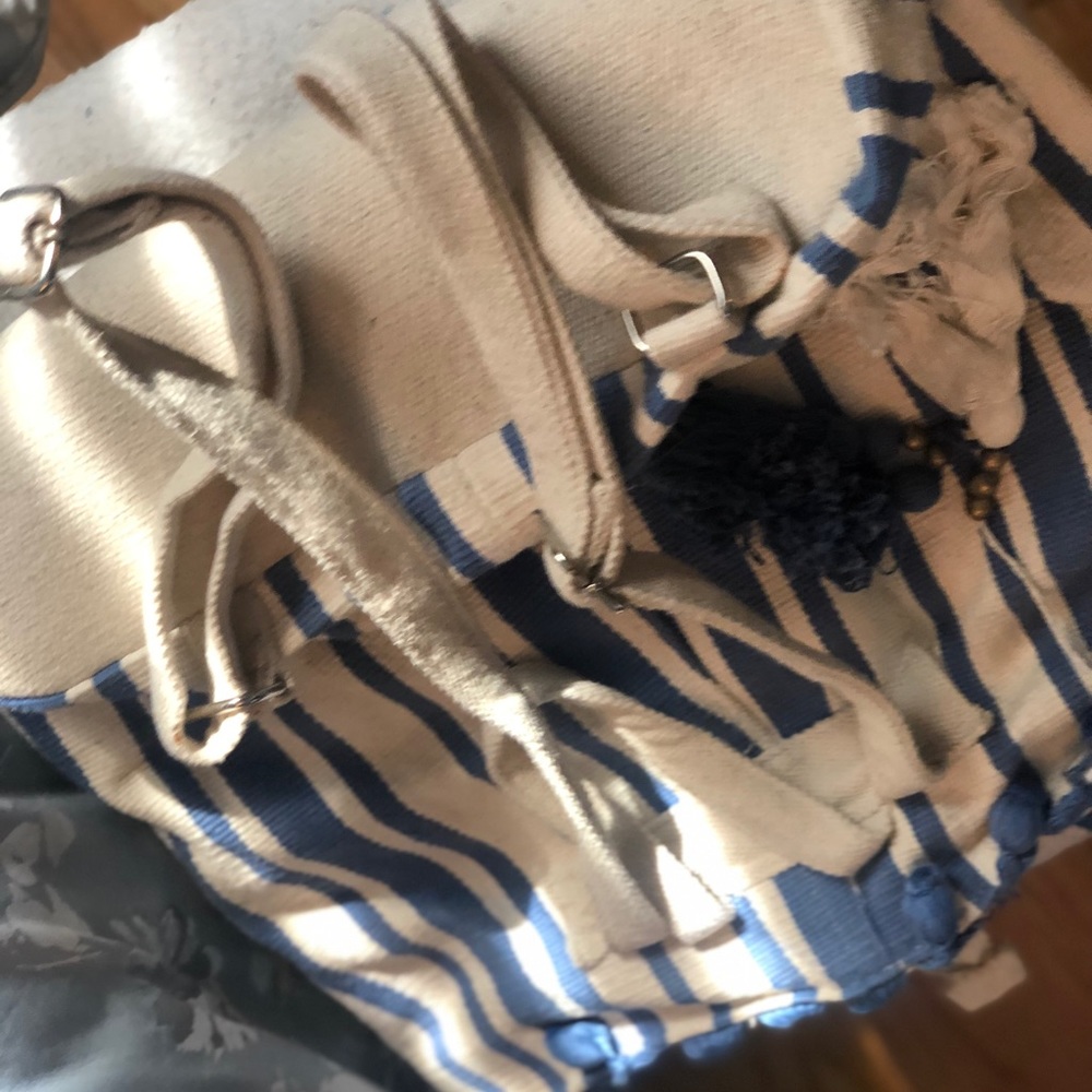 Canvas HOBO backpack - Picture 4 of 4